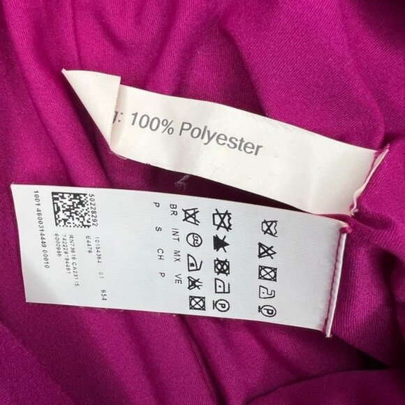 BOSS HUGO BOSS MADE ITALY 🇮🇹 3/4 Sleeve Cowl Neck Lined Fitted Sheath Dress S - Picture 12 of 12